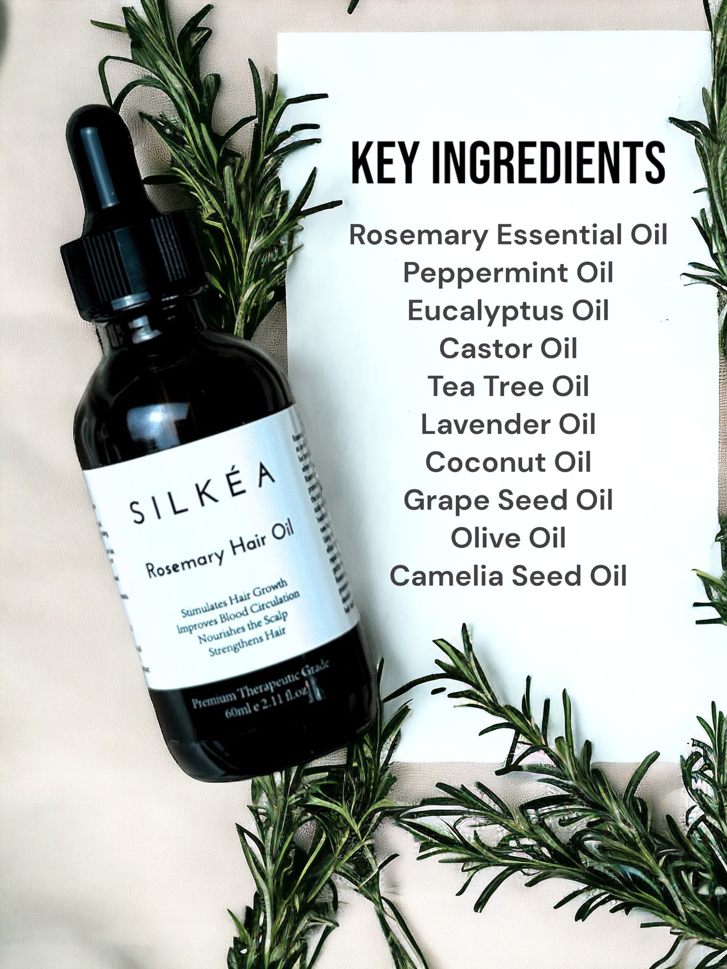 SILKÉA Rosemary Hair Oil